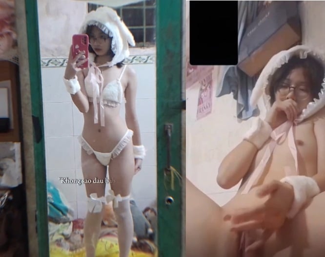 Clip sex genz Thỏ naughty mông lớn